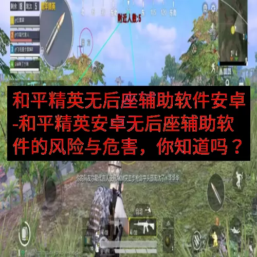 和平精英无后座辅助软件安卓-和平精英安卓无后座辅助软件的风险